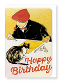 Ezen Designs - Birthday artist - Greeting Card - Front