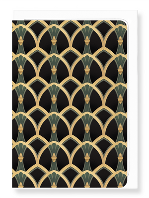 Ezen Designs - Art Deco Designs at the Freemasons’ Hall - Greeting Card - Front