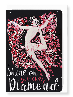 Ezen Designs - You crazy diamond - Greeting Card - Front