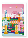 Ezen Designs - London dream city - Greeting Card - Front