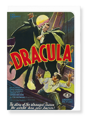 Ezen Designs - Dracula (1931) - Greeting Card - Front