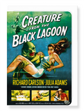 Ezen Designs - Creature from the black lagoon (1954) - Greeting Card - Front