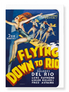 Ezen Designs - Flying down to rio (1933) - Greeting Card - Front