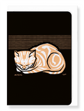 Ezen Designs - Sleeping cat (1917) - Greeting Card - Front