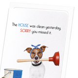 House cleaning (Pack of 8 cards)