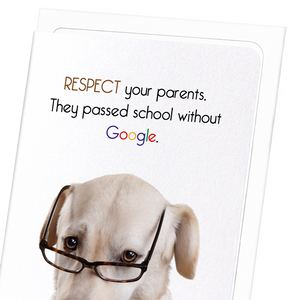 Parents and google (Pack of 8 cards)