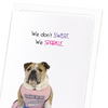 We sparkle (Pack of 8 cards)