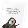 Fool in tin foil (Pack of 8 cards)