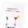 Drink in both hands (Pack of 8 cards)