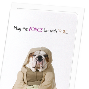 May the force be with you (Pack of 8 cards)