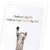 I believe I can fly (Pack of 8 cards)