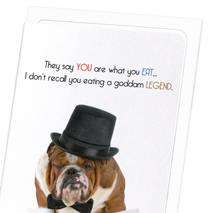 You are a legend (Pack of 8 cards)