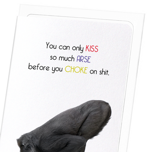 Kissing arse (Pack of 8 cards)