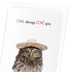 Owl always love you (Pack of 8 cards)