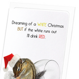 A red Christmas  (Pack of 8 cards)