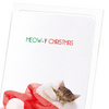 Meowy Christmas  (Pack of 8 cards)