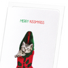 Merry kissmyass (Pack of 8 cards)