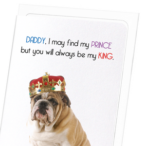 Daddy my king (Pack of 8 cards)