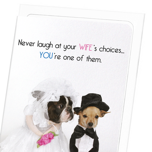 Wife's choices (Pack of 8 cards)