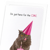 Here for the cake (Pack of 8 cards)