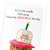 Blow and make a wish (Pack of 8 cards)