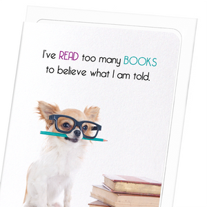 Books keep you informed (Pack of 8 cards)