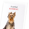 Certified bookaholic (Pack of 8 cards)