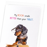 Books smell better (Pack of 8 cards)