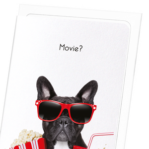 Movie frenchie (Pack of 8 cards)