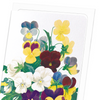 Bunch of pansies (Pack of 8 cards)