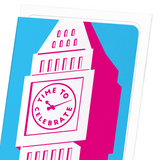 Celebration big ben (Pack of 8 cards)