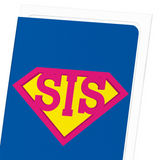 Super sis (Pack of 8 cards)