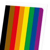 POC (Person of colour) flag (Pack of 8 cards)