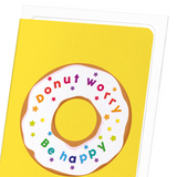 Donut worry (Pack of 8 cards)