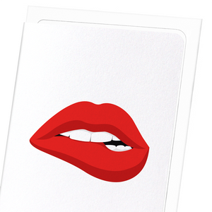 Lips (Pack of 8 cards)