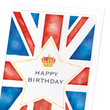 Birthday union jack : 8 cards