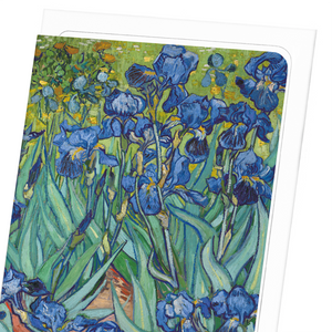 Irises by van gogh : 8 cards