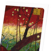 Japonaiserie flowering plum by van gogh : 8 cards