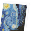 Starry night by van gogh : 8 cards