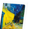 Café terrace at night by van gogh (Pack of 8 cards)