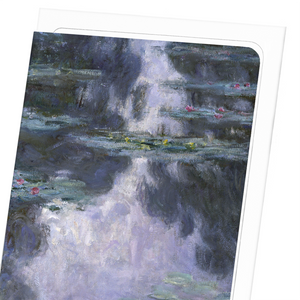 Water lilies no.2 by monet : 8 cards