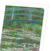 Japanese footbridge by monet : 8 cards