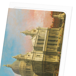 Saint paul's cathedral (c.1754) : 8 cards