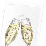 Celebrate with champagne : 8 cards