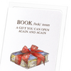 A book is a gift : 8 cards