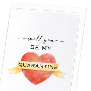 Be my quarantine : 8 cards