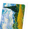 Wheat field with cypresses (1889) : 8 cards