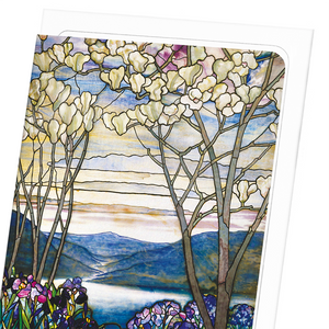 Magnolias and irises : 8 cards