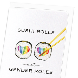 Sushi not gender role : 8 cards