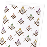 Freemason symbol : 8 cards